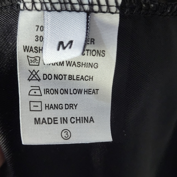 Black Velvet Chemise with Lace Trim - Picture 7 of 8